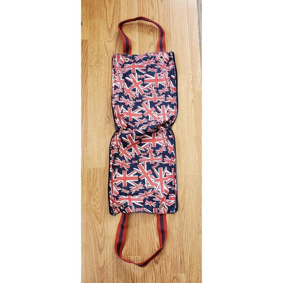 Graham Webb Brit Style Denim Reversible Union Jack Tote Bag - Picture 6 of 6